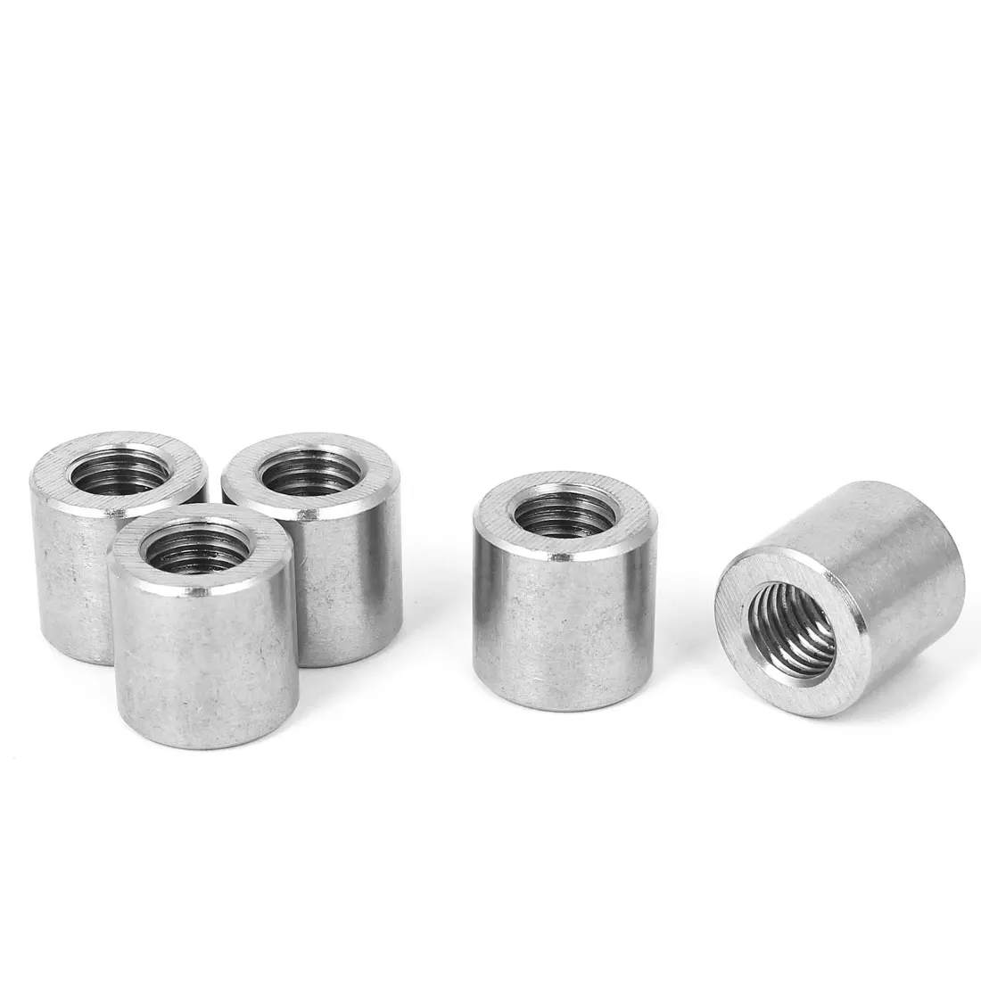 UXCELL 5 Pcs M12 304 Stainless Steel Threaded Sleeve Rod Bar Stud Round Connector Nuts
UXCELL 5 Pcs M12 304 Stainless Steel Threaded Sleeve Rod Bar Stud Round Connector Nuts