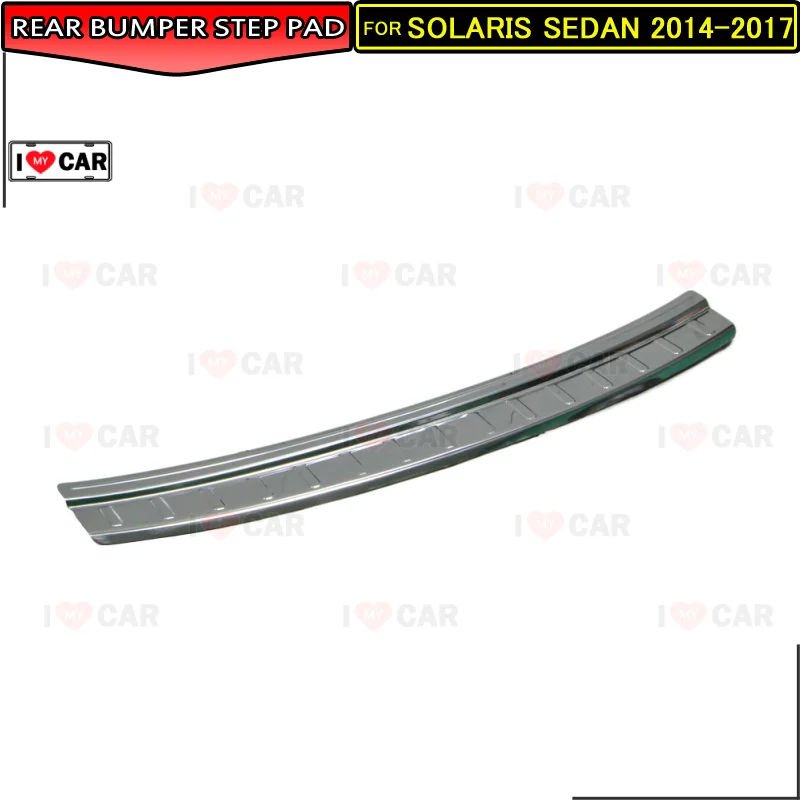 Rear bumper protector sill for Hyundai Solaris 2014-2017 Sedan scuff plate guard covers sticker car decoration accessories
Rear bumper protector sill for Hyundai Solaris 2014-2017 Sedan scuff plate guard covers sticker car decoration accessories