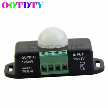 OOTDTY Body Infrared PIR Motion Sensor Switch DC 12V/24V For LED Light Strip Automatic APR14_35
OOTDTY Body Infrared PIR Motion Sensor Switch DC 12V/24V For LED Light Strip Automatic APR14_35