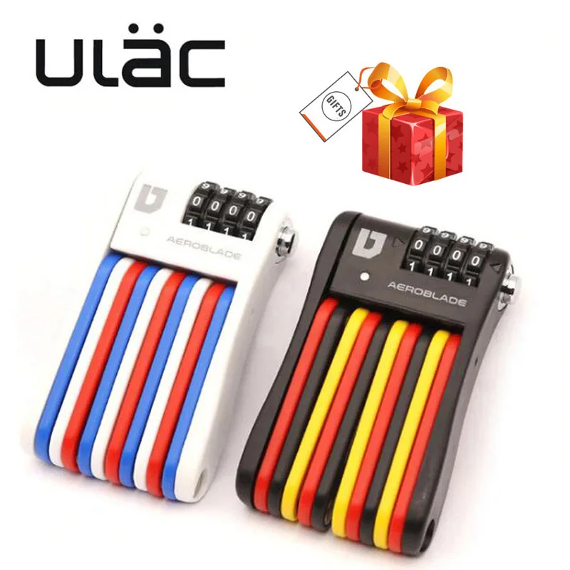ULAC Mini Password Folding Lock Portable Bicycle Lock Mountain Bike Road Bike Lock Alloy Steel Four-level Security Anti-theft
ULAC Mini Password Folding Lock Portable Bicycle Lock Mountain Bike Road Bike Lock Alloy Steel Four-level Security Anti-theft