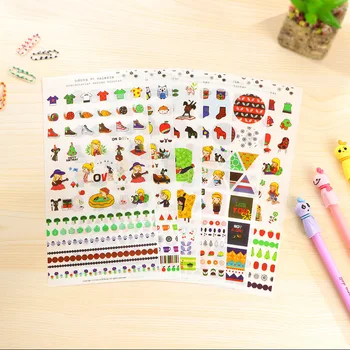 6PCS Children Cartoon Stickers Stationery Decoration Stickers Dog And Girl In The Second Quarter of PVC Transparent Diary Album
6PCS Children Cartoon Stickers Stationery Decoration Stickers Dog And Girl In The Second Quarter of PVC Transparent Diary Album