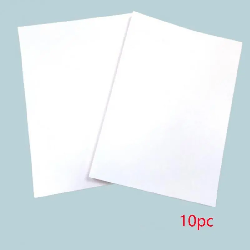 10Pcs A4 Copy Paper Light Color Paper Fabric T-Shirt Transfers Photo Quality Prints Heat Transfer Paper For Inkjet Printers #30
10Pcs A4 Copy Paper Light Color Paper Fabric T-Shirt Transfers Photo Quality Prints Heat Transfer Paper For Inkjet Printers #30