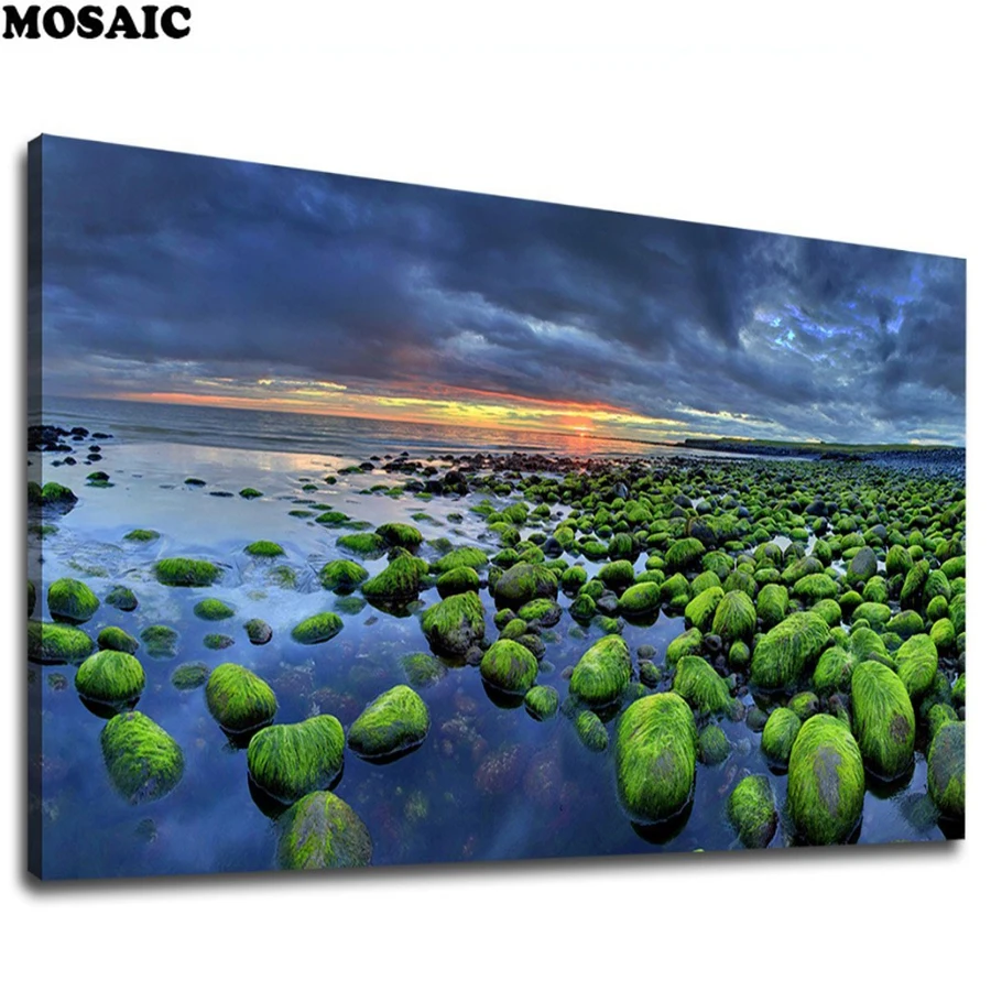 new 5d diamond painting Beach Sunset Scenery Panoramic Painting full mosaic cross stitch diamond embroidery square rhinestone
new 5d diamond painting Beach Sunset Scenery Panoramic Painting full mosaic cross stitch diamond embroidery square rhinestone