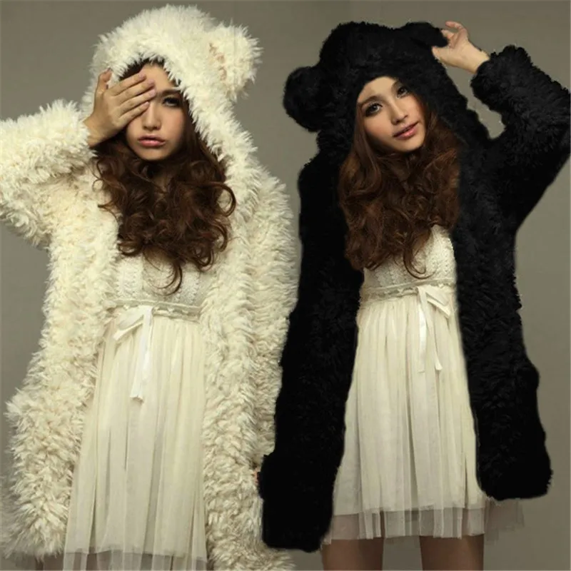 ZANZEA Coat 2019 Fashion Winter Warm Women Thicken Fleece Long Hoodies Sweatshirts Bear Ear Hooded Outerwear Plus Size Jacket
ZANZEA Coat 2019 Fashion Winter Warm Women Thicken Fleece Long Hoodies Sweatshirts Bear Ear Hooded Outerwear Plus Size Jacket