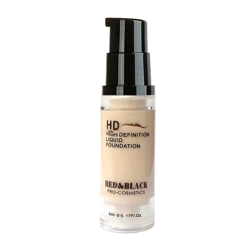 Red&Black sample HD High definition liquid foundation cream face primer makeup face base care cream beauty cosmetic 5ml
Red&Black sample HD High definition liquid foundation cream face primer makeup face base care cream beauty cosmetic 5ml