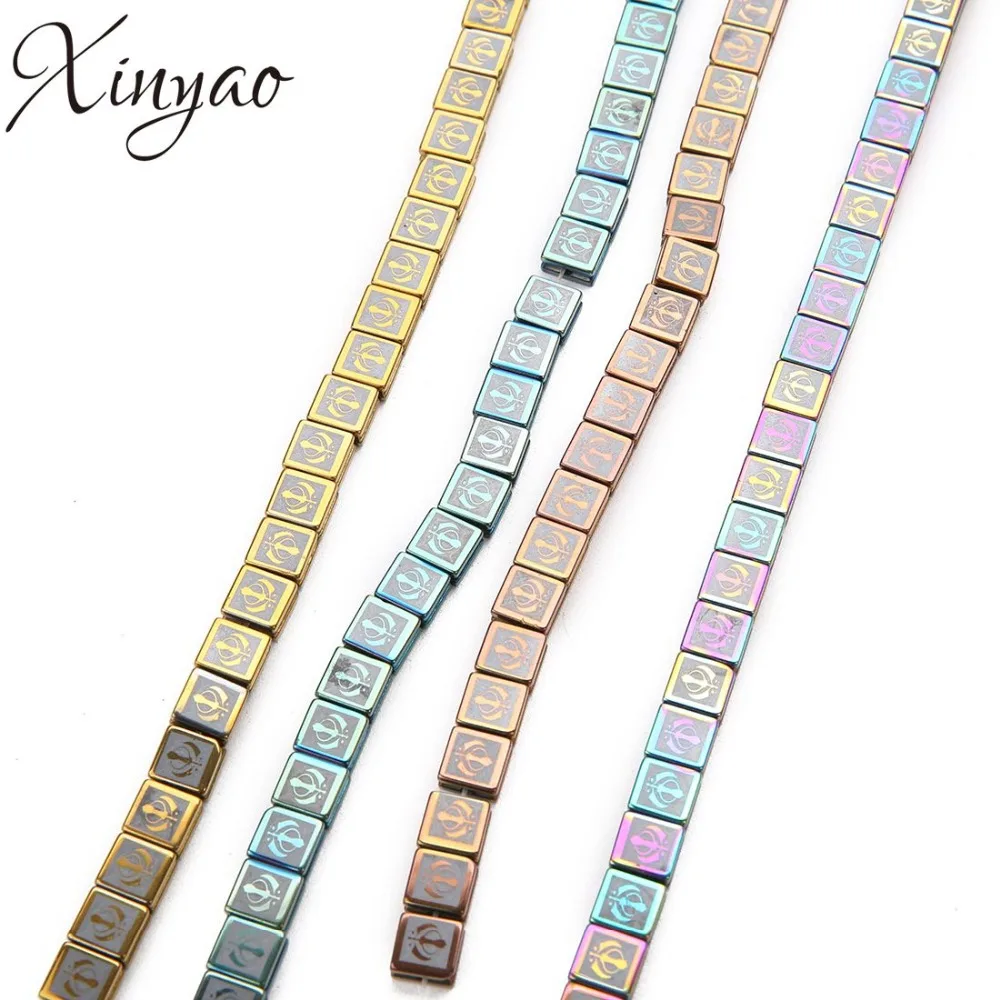 XINYAO 52pcs Hematite Stone Flower Pattern Loose Spacers Beads For DIY Hematite Beads Bracelets Necklace Pendant Diy Jewelry
XINYAO 52pcs Hematite Stone Flower Pattern Loose Spacers Beads For DIY Hematite Beads Bracelets Necklace Pendant Diy Jewelry