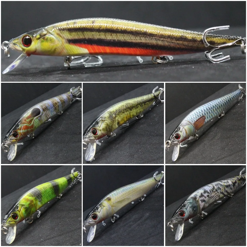 wLure Long Casting Tight Wobble Shallow Water Minnow Real Skin Pattern 24g 13cm three size 4 Hooks 2018 New HM262
wLure Long Casting Tight Wobble Shallow Water Minnow Real Skin Pattern 24g 13cm three size 4 Hooks 2018 New HM262