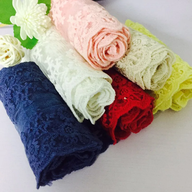 1yard Soft Cotton Lace 12cm Wide Water Soluble Embroidery Clothing Accessories DIY Handmade Wedding&Dress Lace fabric Patchwork
1yard Soft Cotton Lace 12cm Wide Water Soluble Embroidery Clothing Accessories DIY Handmade Wedding&Dress Lace fabric Patchwork
