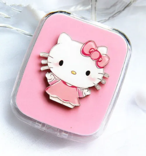 New cute Hello kitty beauty box cartoon contact lens care box companion box case
New cute Hello kitty beauty box cartoon contact lens care box companion box case