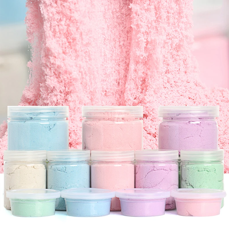 Happy Monkey 100g/160g /320g Plasticine Fluffy Slime DIY Toy Soft Non-stick Dynamic Sand Cotton Mud Gift Toy for Children
Happy Monkey 100g/160g /320g Plasticine Fluffy Slime DIY Toy Soft Non-stick Dynamic Sand Cotton Mud Gift Toy for Children