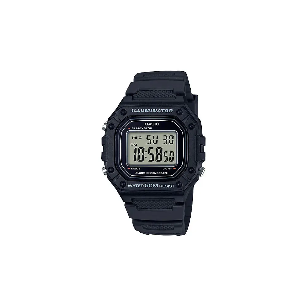 Quartz Wristwatches Casio for mens W-218H-1A Watches Mans Watch Wristwatch Wrist men | Наручные часы