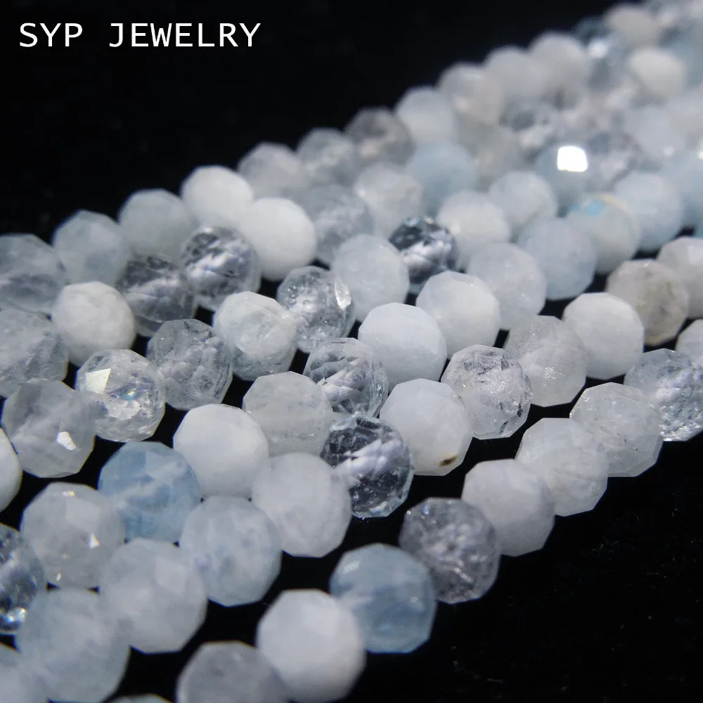 Natural aquamarine faceted rondelle 3*4mm loose seed beads for jewelry making design diy necklace bracelet free shipping
Natural aquamarine faceted rondelle 3*4mm loose seed beads for jewelry making design diy necklace bracelet free shipping