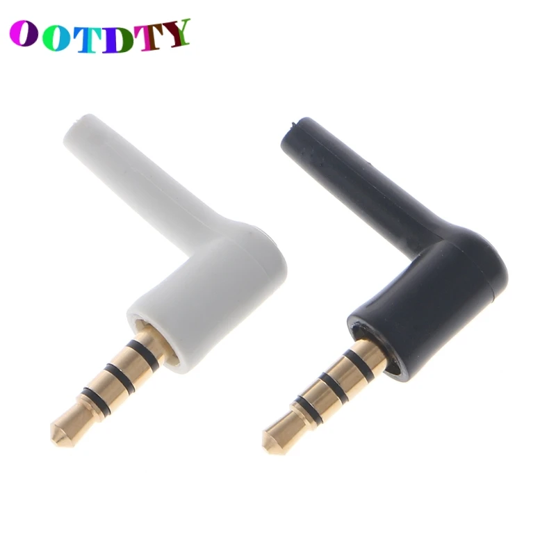 OOTDTY 10Pcs/lot Gold 3/4 Pole 3.5mm 90 Degree Male Stereo Headphone Mini Jack Plug Audio Connector Drop shipping Support
OOTDTY 10Pcs/lot Gold 3/4 Pole 3.5mm 90 Degree Male Stereo Headphone Mini Jack Plug Audio Connector Drop shipping Support