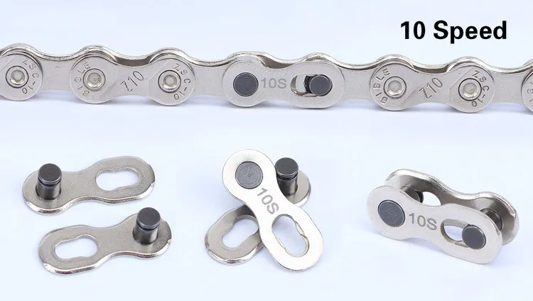 1 pair Bike Chain Magic Buckle Connector Mountain Bicycle Chain Connector for 678910 Speed Quick Link231Repair Tool (6)