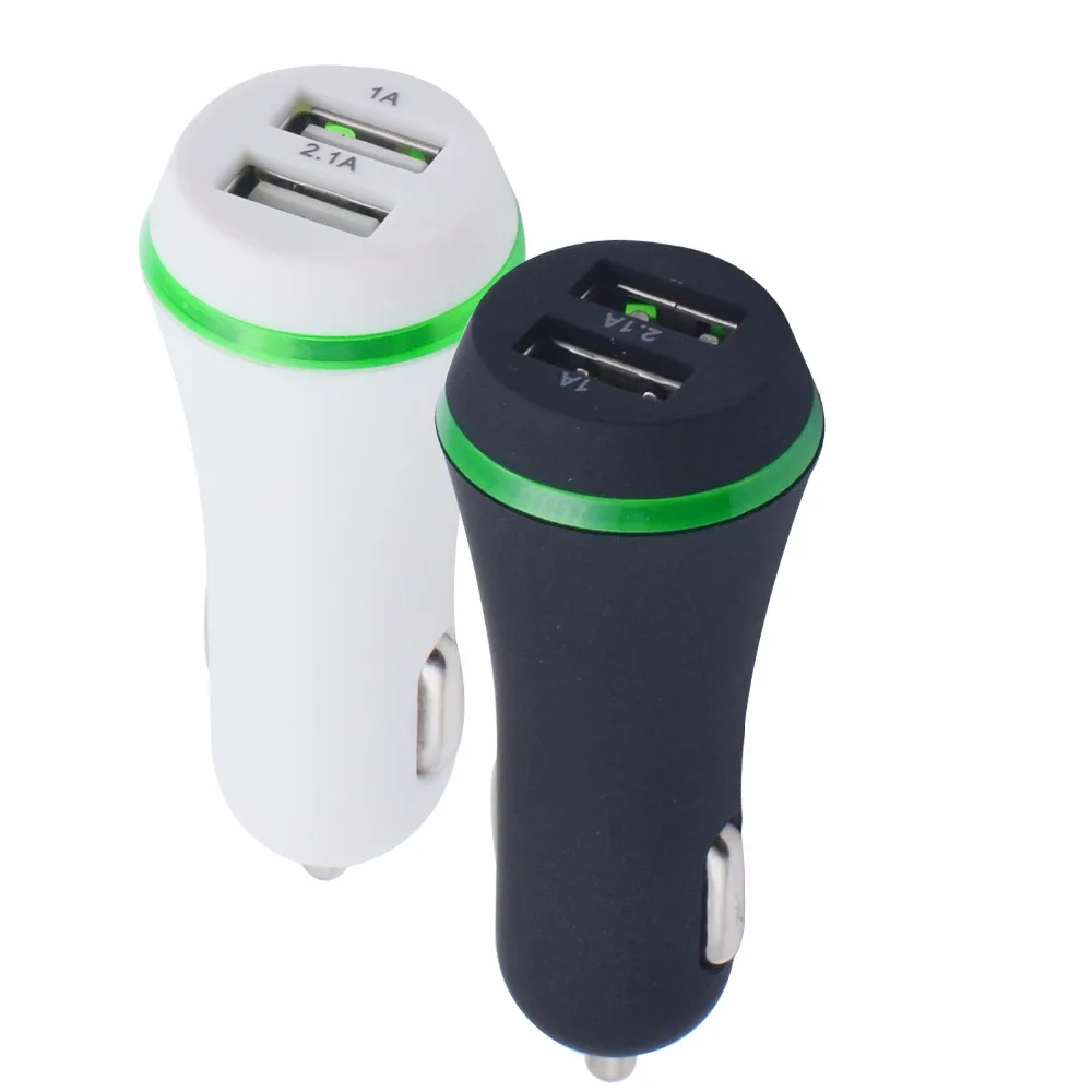 2 USB выход Автомобильное зарядное устройство 2A Макс Быстрая зарядка для Iphone 6s 6 plus