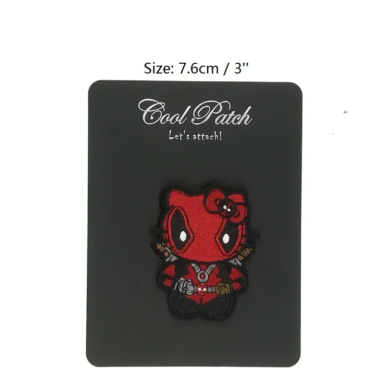 SUPERHERO Dead pool DEADPOOL Logo Tactical Hook & Loop MARVEL patches Movie TV Series Embroidered badge stickers For Clothing
SUPERHERO Dead pool DEADPOOL Logo Tactical Hook & Loop MARVEL patches Movie TV Series Embroidered badge stickers For Clothing