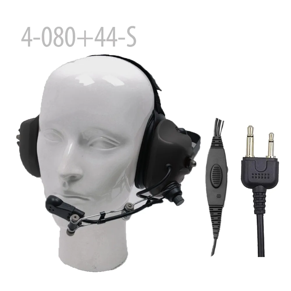 Heavy-duty Noise-reduction Headset+ Mini Din Plug 44-S for IC-T7H IC-W32A IC-F3 IC- F3S IC- F4 IC-F4S IC- F4TR VX200-VX500
Heavy-duty Noise-reduction Headset+ Mini Din Plug 44-S for IC-T7H IC-W32A IC-F3 IC- F3S IC- F4 IC-F4S IC- F4TR VX200-VX500