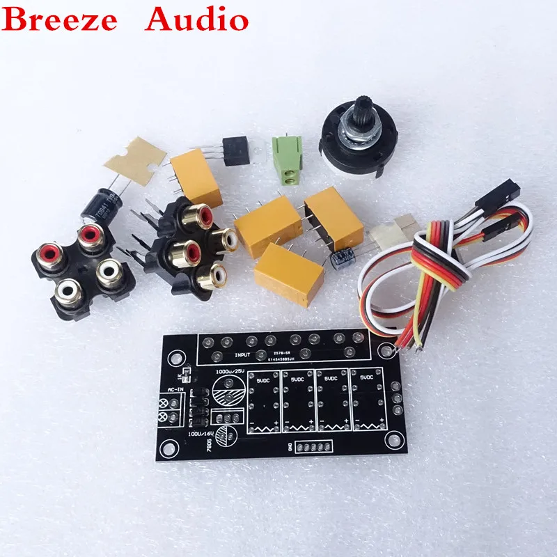 WEILIANG AUDIO 4 Выберите 1 аудиовход плата на выбор сигнала|audio input signal selector|amplifier boardaudio