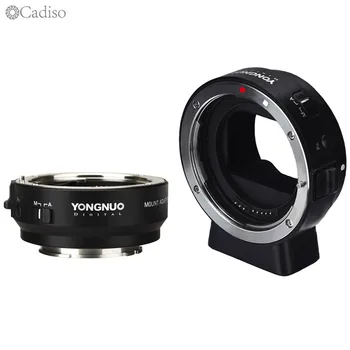 YONGNUO EF-E II Auto Focus Adapter Ring Lens Adapter Mount for Canon EF EOS Lens to Sony NEX E-Mount A9 A7 A7RIII/II A7SII A6500
YONGNUO EF-E II Auto Focus Adapter Ring Lens Adapter Mount for Canon EF EOS Lens to Sony NEX E-Mount A9 A7 A7RIII/II A7SII A6500