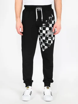 Sports pants with cuffs