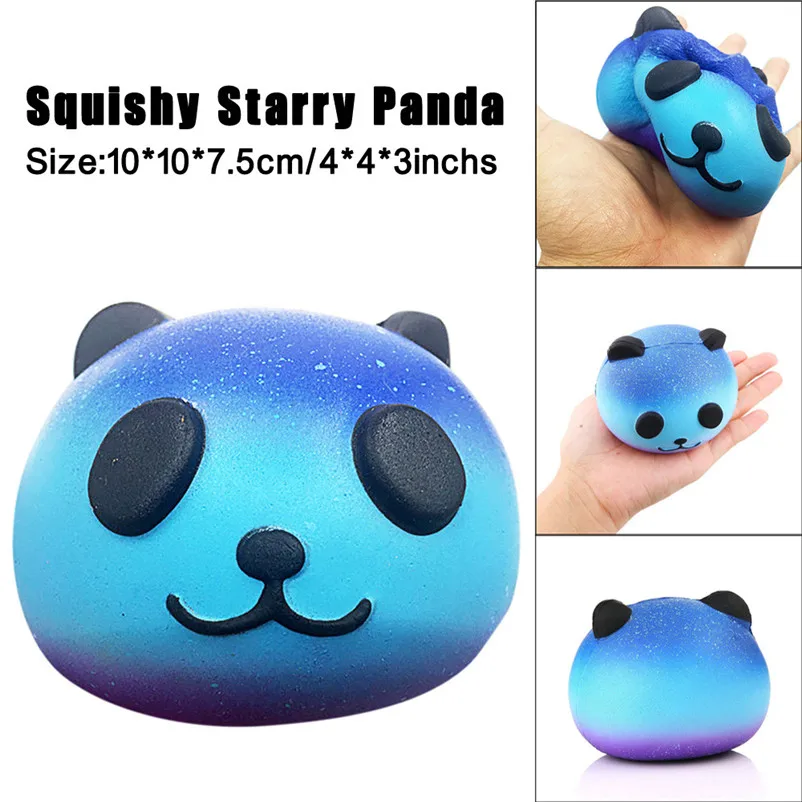 galaxy cute 10cm panda squishy toys for kids slow rising toys sweet anti stress toys juguetes para los ni os #F#3no08 (3)