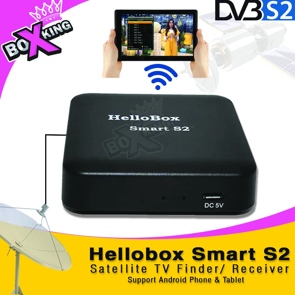 Hellobox Smart S2 TV CCCAM Satellite Finder / Receiver Play On Mobile phone and tablet pc TV Play Hellobox B1 finder (p50)
Hellobox Smart S2 TV CCCAM Satellite Finder / Receiver Play On Mobile phone and tablet pc TV Play Hellobox B1 finder (p50)
