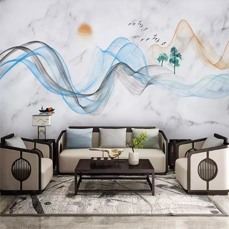 Abstract ink line smoke landscape art TV background wall professional production mural wholesale wallpaper custom photo wall
Abstract ink line smoke landscape art TV background wall professional production mural wholesale wallpaper custom photo wall