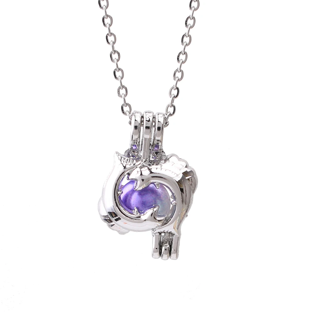 1pc Silver Plated Constellation Pisces Pearl Cages Necklace for Oyster Pearls Aroma Essential Oil Diffuser Lockets Necklace Gift
1pc Silver Plated Constellation Pisces Pearl Cages Necklace for Oyster Pearls Aroma Essential Oil Diffuser Lockets Necklace Gift