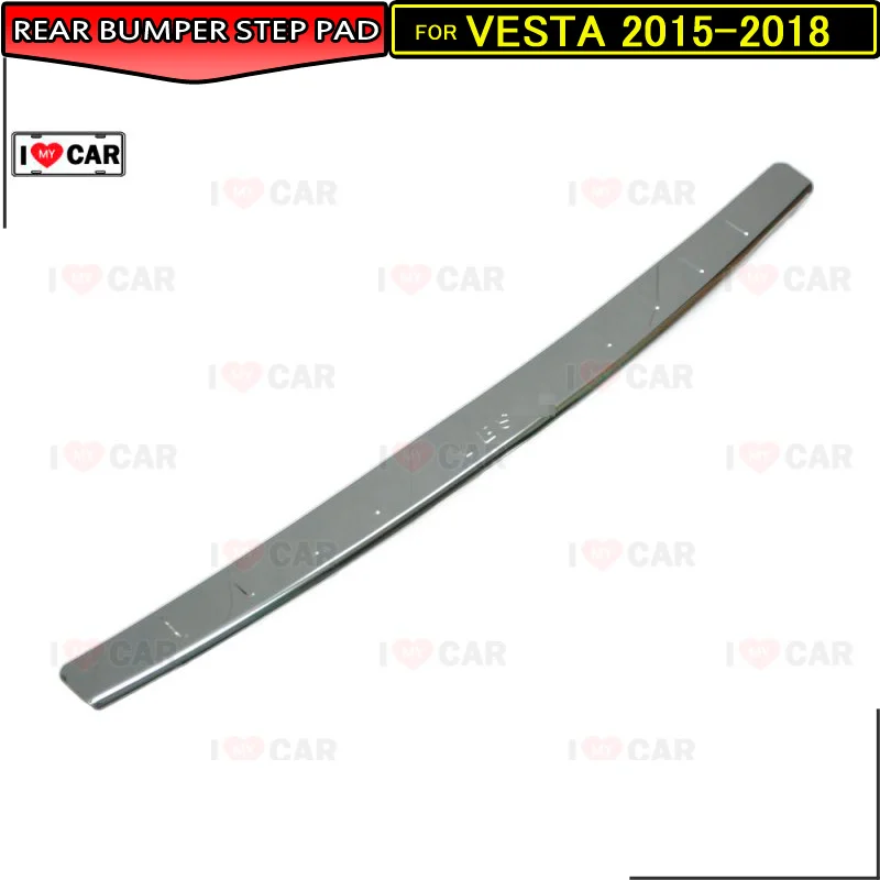 Rear bumper protector sill for Lada Vesta 2015-2018 scuff plate guard covers sticker car decor accessories protectection
Rear bumper protector sill for Lada Vesta 2015-2018 scuff plate guard covers sticker car decor accessories protectection