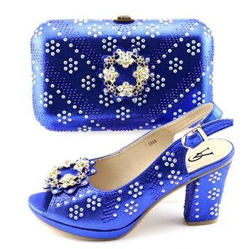 SB8398-1 New shoes and bag matching set italy design 2019 royal blue sandal shoes match clutches bag for aso ebi shoe and bag
SB8398-1 New shoes and bag matching set italy design 2019 royal blue sandal shoes match clutches bag for aso ebi shoe and bag