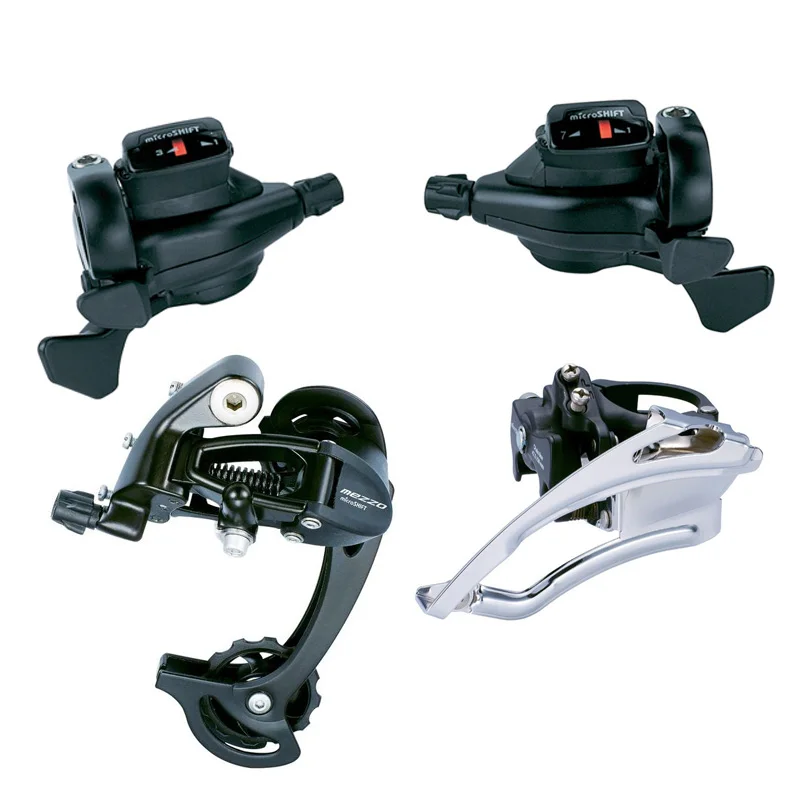 Microshift TS70-7/8/9 Shifter 7/8/9 Speed Trip Set MTB Mountain Bike Bicycle Cycling Derailleur Group Compatible for Shimano
Microshift TS70-7/8/9 Shifter 7/8/9 Speed Trip Set MTB Mountain Bike Bicycle Cycling Derailleur Group Compatible for Shimano