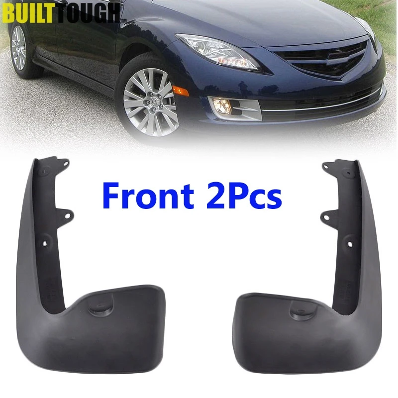 Брызговики передние для Mazda 6 2009 2013 Серии GH 2 шт.|car mud flaps|mud flapssplash guard |