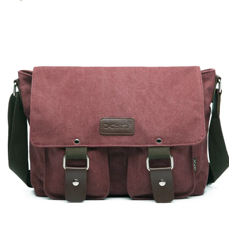 Canvas Bag women messenger Man Single Shoulder Package Oblique Satchel Leisure Time Postman Student A
Canvas Bag women messenger Man Single Shoulder Package Oblique Satchel Leisure Time Postman Student A