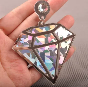Laser Hologram Earrings Punk Rock Fashion Sexy Women Drop Earrings Geometric Shape Holographic Earrings
Laser Hologram Earrings Punk Rock Fashion Sexy Women Drop Earrings Geometric Shape Holographic Earrings
