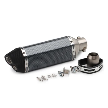 Universal 51mm Motorcycle Exhaust Pipe Middle Stainless steel Modified exhaust For Kawasaki ER6N R6 Z800 CBR400 CBR650 CB1000R
Universal 51mm Motorcycle Exhaust Pipe Middle Stainless steel Modified exhaust For Kawasaki ER6N R6 Z800 CBR400 CBR650 CB1000R