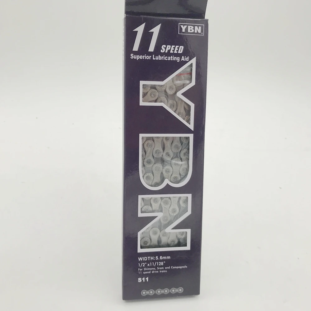 YBN Gold Silver Grey Bicycle Chain for 7 8 9 10 11 12 14 16 18 21 22 24 27 30 33 Speed Mountain Bike and Road Bicycles
YBN Gold Silver Grey Bicycle Chain for 7 8 9 10 11 12 14 16 18 21 22 24 27 30 33 Speed Mountain Bike and Road Bicycles