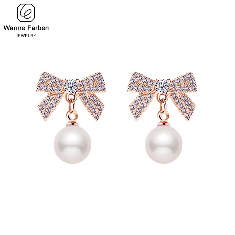 Warme Farben Korean Earrings 2019 Fashion Jewelry Earring 925 Sliver Needle Bow Inlaid Zircon Pearl Drop Earring Elegant Brincos
Warme Farben Korean Earrings 2019 Fashion Jewelry Earring 925 Sliver Needle Bow Inlaid Zircon Pearl Drop Earring Elegant Brincos