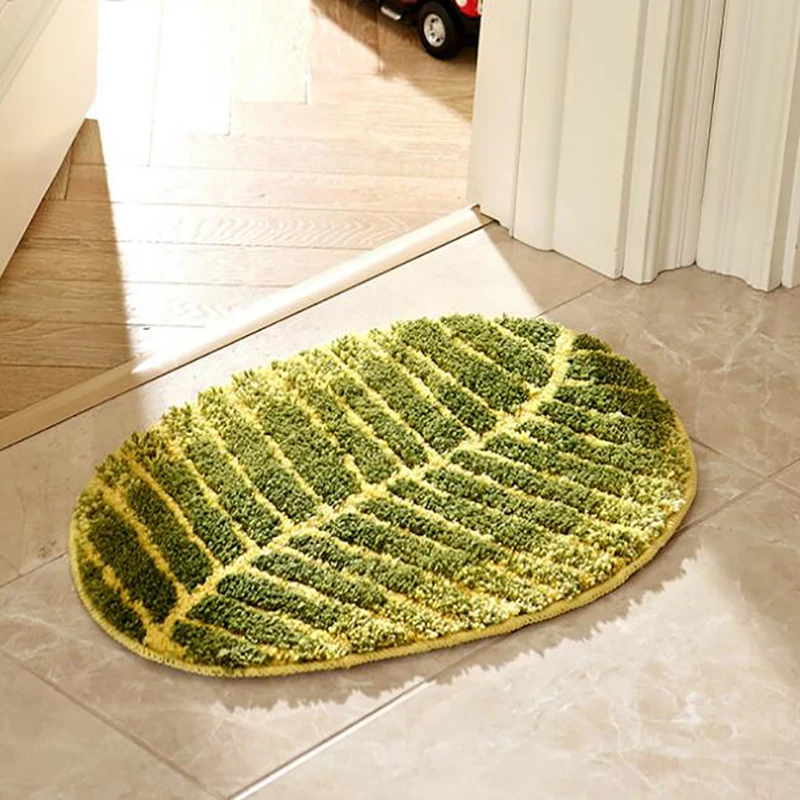 Leaf Shape Design TPE Bath Mat Soft Warm And Strong Anti-slip Rug In The Bathroom Bedroom Stripes Mat Tapis
Leaf Shape Design TPE Bath Mat Soft Warm And Strong Anti-slip Rug In The Bathroom Bedroom Stripes Mat Tapis