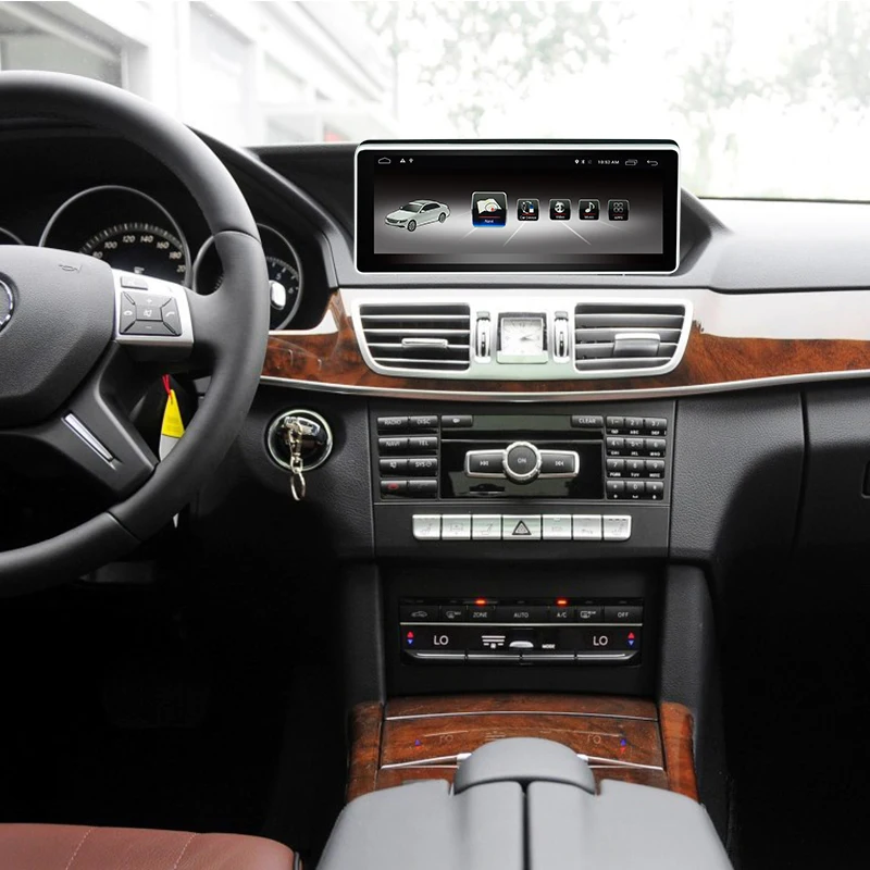 Автомобильный gps навигатор Android 7 1 10 25 "2G + 32G автомобильный монитор для Mercedes Benz E