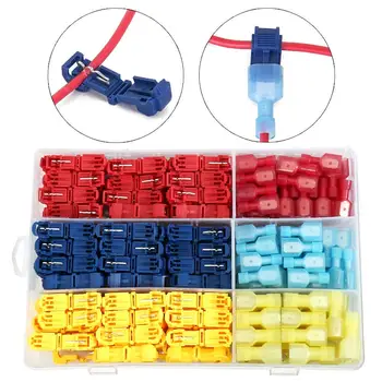 UnvarySam 140pcs Insulated Crimp Terminal Wire Connectors Ant Wire Clamp Nylon Insert Combo Kit Solderless Quick Connector
UnvarySam 140pcs Insulated Crimp Terminal Wire Connectors Ant Wire Clamp Nylon Insert Combo Kit Solderless Quick Connector