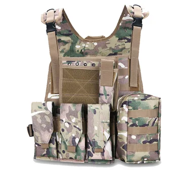 Military Tactical Vest CS MOLLE System Army Hunting Clothing Gilet Militaire Camouflage Vests Adjustable Combat Hunter Vest Male
Military Tactical Vest CS MOLLE System Army Hunting Clothing Gilet Militaire Camouflage Vests Adjustable Combat Hunter Vest Male