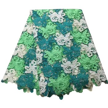 New Fashion African With Stone Cord Lace Fabric in Green Quality Guipure Lace Fabric For Women Dress A1116-1
New Fashion African With Stone Cord Lace Fabric in Green Quality Guipure Lace Fabric For Women Dress A1116-1