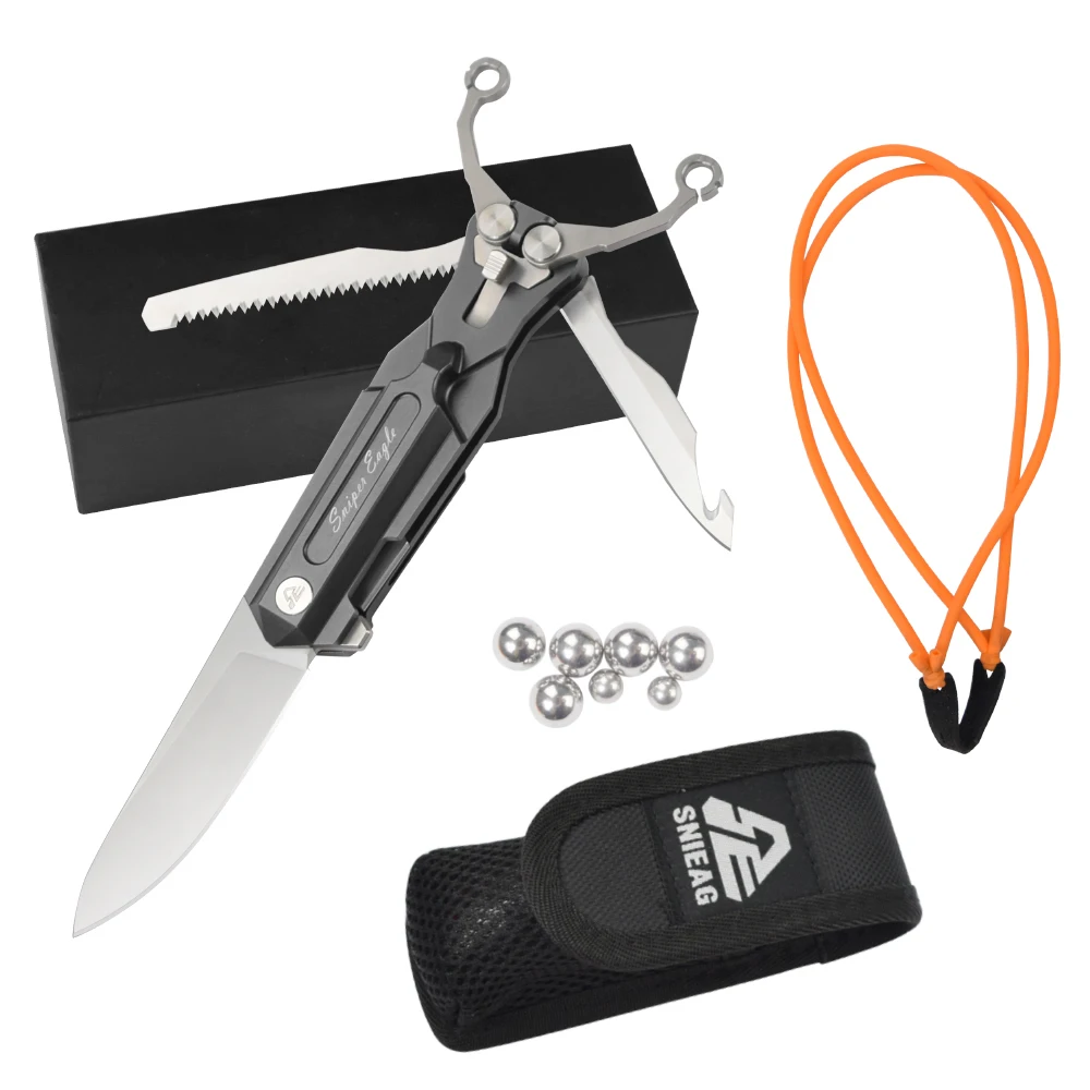 1X Folding Knife Slingshot Outdoor Pocket Blade Camping Hunting Archery Survival Knives Multi Tool Free Shipping
1X Folding Knife Slingshot Outdoor Pocket Blade Camping Hunting Archery Survival Knives Multi Tool Free Shipping