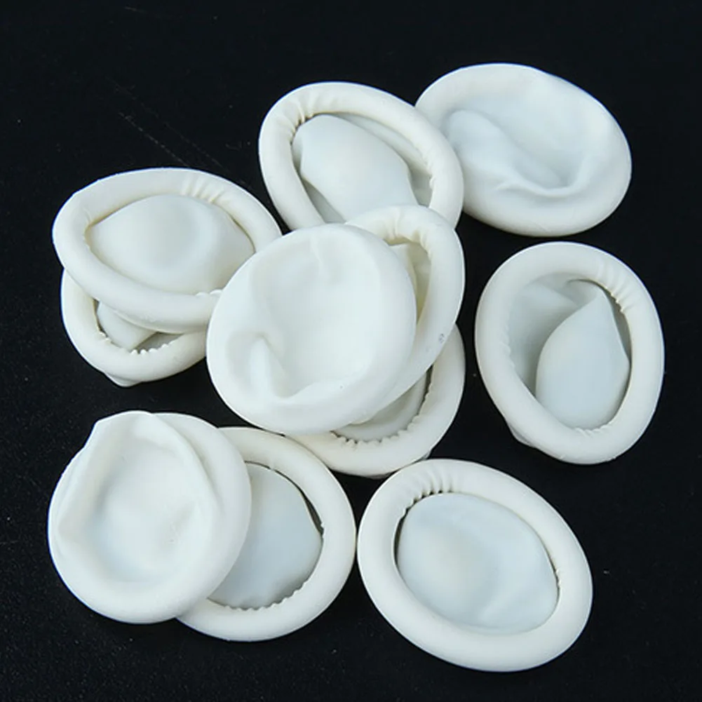 200 Pcs/Pack! White Nail Art manicure perdicure Latex Rubber Finger Cots Protector Tattoo Protective Gloves Cover Tools
200 Pcs/Pack! White Nail Art manicure perdicure Latex Rubber Finger Cots Protector Tattoo Protective Gloves Cover Tools
