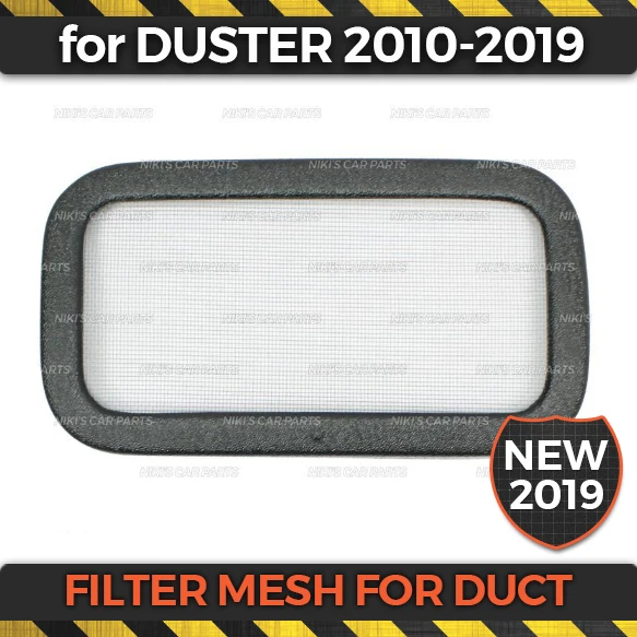 Filter mesh under jabot for Renault Duster 2010-2019 on duct plastic ABS protection embossed function car styling accessories
Filter mesh under jabot for Renault Duster 2010-2019 on duct plastic ABS protection embossed function car styling accessories