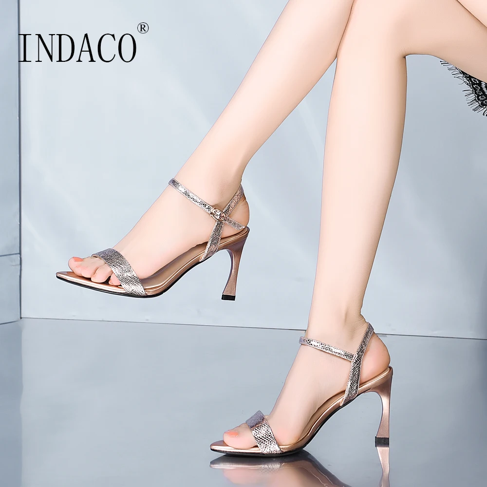 Sandals Women Summer Shoes High Heels Sandals Women Gold Silver Leather Fashion 7cm 2019
Sandals Women Summer Shoes High Heels Sandals Women Gold Silver Leather Fashion 7cm 2019