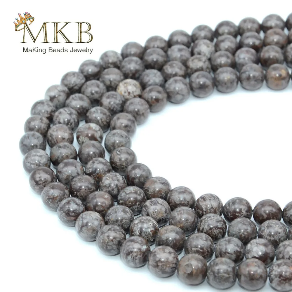 Perles Natural Stone Brown Snowflake Jaspers Round Beads For Jewelry Making 4 6 8 10 12mm Gem Loose Beads Diy Bracelet Wholesale
Perles Natural Stone Brown Snowflake Jaspers Round Beads For Jewelry Making 4 6 8 10 12mm Gem Loose Beads Diy Bracelet Wholesale
