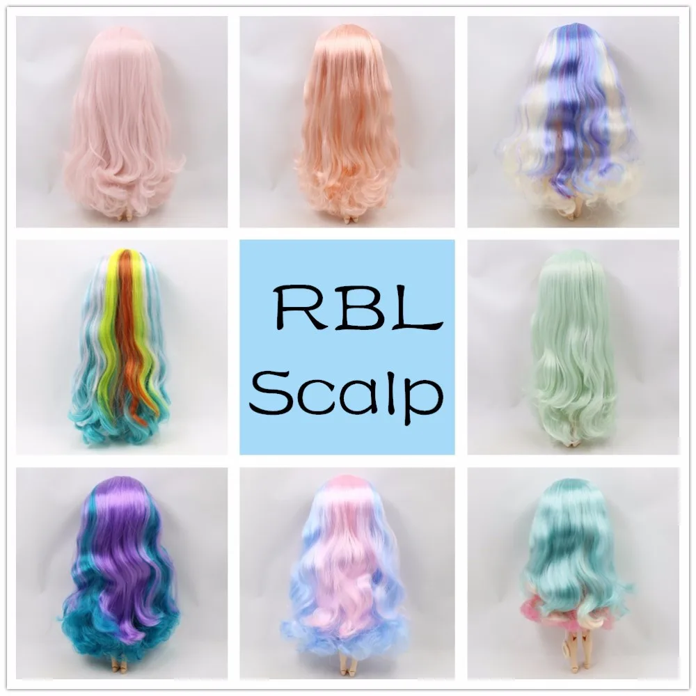 Blyth 1/6 Doll Wigs RBL colorful Scalp including the hard endoconch dome with bang/no bangs fringe soft curly hair DIY gift
Blyth 1/6 Doll Wigs RBL colorful Scalp including the hard endoconch dome with bang/no bangs fringe soft curly hair DIY gift