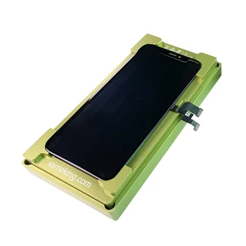 lcd lamination mould green color display screen alignment mold sameking 2 in 1 mould for ip x/xs/xs max glass replacement
lcd lamination mould green color display screen alignment mold sameking 2 in 1 mould for ip x/xs/xs max glass replacement