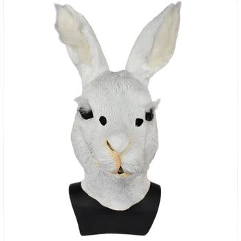 【US-Stock Shipping 3-5 days 】Realistic Animal Rubber Mask White Bunny Rabbit Hare Puss Party Costume Eco-Friendly Latex Mask
【US-Stock Shipping 3-5 days 】Realistic Animal Rubber Mask White Bunny Rabbit Hare Puss Party Costume Eco-Friendly Latex Mask